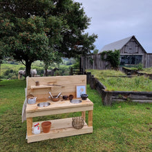 Load image into Gallery viewer, Little Hipster Kitchens Mud Kitchen ~ Children's Mud Kitchen Australian Hardwood