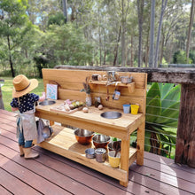 Load image into Gallery viewer, Little Hipster Kitchens Mud Kitchen ~ Children's Mud Kitchen Australian Hardwood