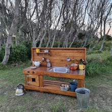 Load image into Gallery viewer, Children's Mud Kitchen ~ Timber Bench