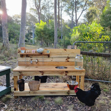 Load image into Gallery viewer, Little Hipster Kitchens Mud Kitchen ~ Children's Mud Kitchen Australian Hardwood