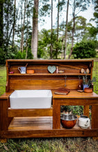 Load image into Gallery viewer, Mud Kitchen with Buffet Hutch Australian Hardwood