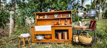 Load image into Gallery viewer, Mud Kitchen with Buffet Hutch