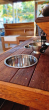 Load image into Gallery viewer, Children's Mud Kitchen, Hardwood Outdoor Play Kitchen, Double Oven Door & Stove Top