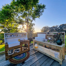Load image into Gallery viewer, Little Hipster Kitchens Mud Kitchen ~ Children's Mud Kitchen Australian Hardwood