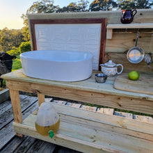 Load image into Gallery viewer, Little Hipster Kitchens Mud Kitchen ~ Children's Mud Kitchen Australian Hardwood
