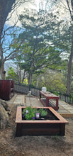 Load image into Gallery viewer, Hardwood Sandpit Planter Box