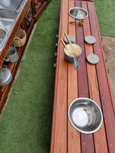 Load image into Gallery viewer, Children's Mud Kitchen, Potion Play Table Hardwood Bench with Stove Top
