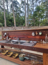 Load image into Gallery viewer, Children's Mud Kitchen ~ 2 Metre Twin Bench