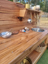 Load image into Gallery viewer, Little Hipster Kitchens Mud Kitchen ~ Children's Mud Kitchen Australian Hardwood