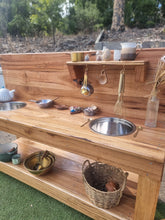 Load image into Gallery viewer, Little Hipster Kitchens Mud Kitchen ~ Children's Mud Kitchen Australian Hardwood