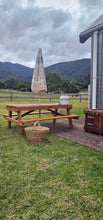 Load image into Gallery viewer, THREE Piece Mud Kitchen & Picnic Table Set