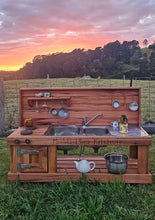 Load image into Gallery viewer, Children's Mud Kitchen ~ Timber Bench