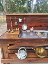 Load image into Gallery viewer, Children's Mud Kitchen ~ 2 Metre Twin Bench