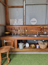 Load image into Gallery viewer, 3m Muddy Play Kitchens Mud Kitchen made from Hardwood