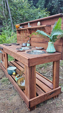 Load image into Gallery viewer, Children's Mud Kitchen Hardwood