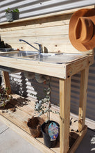 Load image into Gallery viewer, Potting Bench Gardening Station