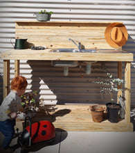Load image into Gallery viewer, Potting Bench Gardening Station