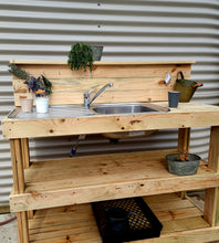 Load image into Gallery viewer, Potting Bench Gardening Station
