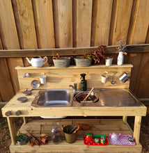 Load image into Gallery viewer, Children's Mud Kitchen ~ Stove Top ~Light Hardwood