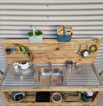 Load image into Gallery viewer, Pallet Style Timber Mud Kitchen ~ With Timber Finishing
