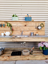 Load image into Gallery viewer, Pallet Style Timber Mud Kitchen ~ With Timber Finishing