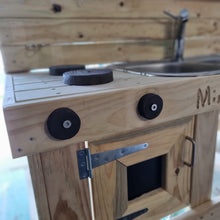 Load image into Gallery viewer, Children's Mud Kitchen ~ Timber Bench