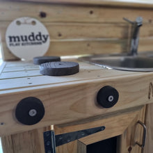 Load image into Gallery viewer, Children's Mud Kitchen ~ Stove Top ~Light Hardwood