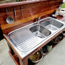 Load image into Gallery viewer, Children's Mud Kitchen Hardwood