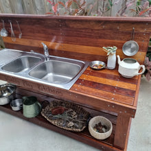 Load image into Gallery viewer, Children's Mud Kitchen Hardwood