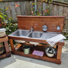Load image into Gallery viewer, Children's Mud Kitchen Hardwood