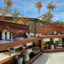 Load image into Gallery viewer, Children's Mud Kitchen Hardwood