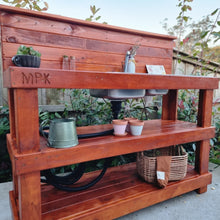 Load image into Gallery viewer, Potting Bench Gardening Station