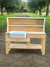 Load image into Gallery viewer, Mud Kitchen with Buffet Hutch
