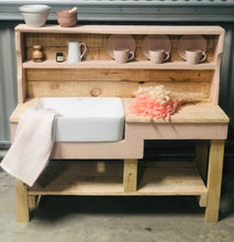 Load image into Gallery viewer, Mud Kitchen with Buffet Hutch