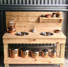 Load image into Gallery viewer, Little Hipster Kitchens Mud Kitchen ~ Children's Mud Kitchen Australian Hardwood