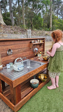 Load image into Gallery viewer, Children's Mud Kitchen ~ Timber Bench
