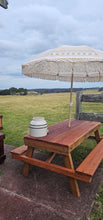 Load image into Gallery viewer, Hardwood Picnic Table
