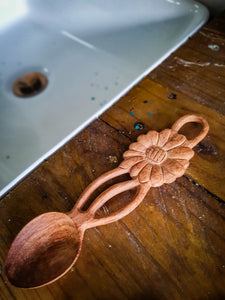 Hand Crafted Daisy Spoon by Wild Mountain Child