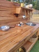Load image into Gallery viewer, Little Hipster Kitchens Mud Kitchen ~ Children's Mud Kitchen Australian Hardwood
