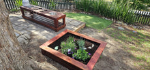 Load image into Gallery viewer, Hardwood Sandpit Planter Box
