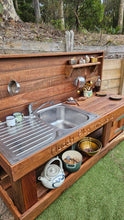Load image into Gallery viewer, Children's Mud Kitchen ~ Timber Bench
