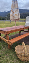 Load image into Gallery viewer, Hardwood Picnic Table
