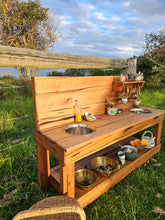 Load image into Gallery viewer, Little Hipster Kitchens Mud Kitchen ~ Children's Mud Kitchen Australian Hardwood
