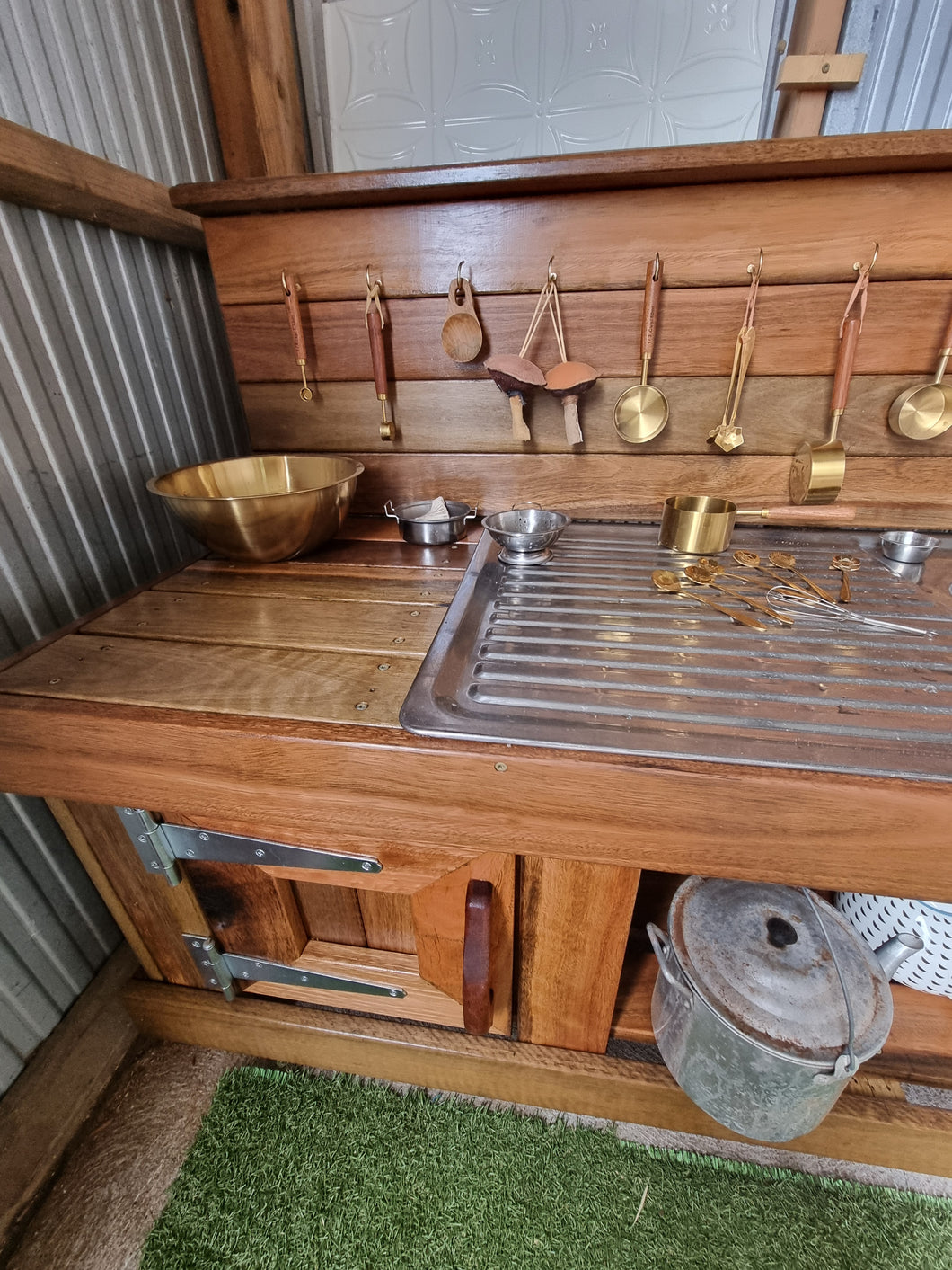 3m Muddy Play Kitchens Mud Kitchen made from Hardwood