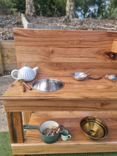 Load image into Gallery viewer, Little Hipster Kitchens Mud Kitchen ~ Children's Mud Kitchen Australian Hardwood
