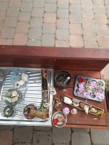 Children's Mud Kitchen ~ 2 Metre Twin Bench
