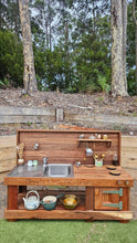 Load image into Gallery viewer, Children's Mud Kitchen ~ Timber Bench
