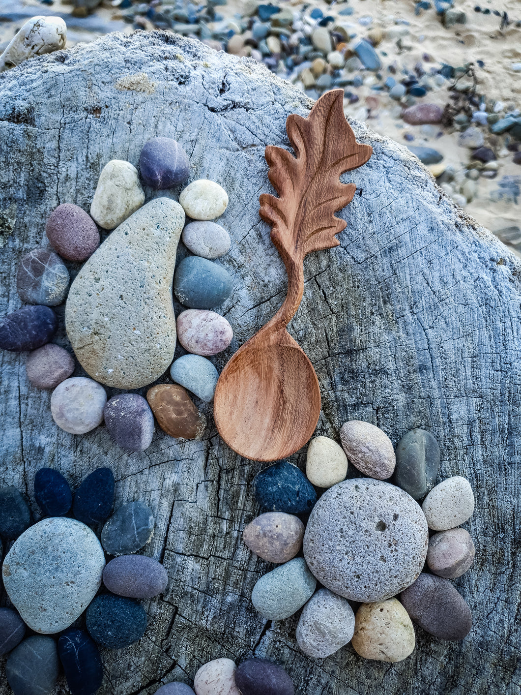 Handcrafted Leaf Spoon by Wild Mountain Child