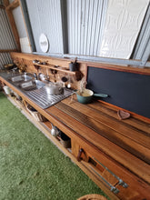 Load image into Gallery viewer, 3m Muddy Play Kitchens Mud Kitchen made from Hardwood
