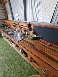 3m Muddy Play Kitchens Mud Kitchen made from Hardwood